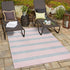 Urban Oasis Rugs Collection Area Rug -  District (Pink and Aqua)