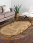 Bistro Lounge Collection Area Rug -  Affogato