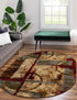 Bistro Lounge Collection Area Rug -  FlatWhite