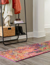 Autumnal Tapestry Collection Area Rug -  Chromaticville Runner Multi  lifestyle 19