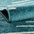 Seychelles Stripes Collection Area Rug - Mahe (Turquoise)