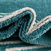 Seychelles Stripes Collection Area Rug - Mahe (Turquoise) Runner Turquoise  lifestyle 6