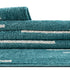 Seychelles Stripes Collection Area Rug - Mahe (Turquoise)