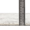 Brighton Stripes Collection Area Rug - Sussex (Ivory and Gray) Square Ivory and Gray  lifestyle 3