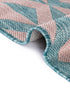 Urban Oasis Rugs Collection Area Rug -  Highrise (Pink and Aqua)