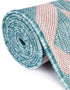 Urban Oasis Rugs Collection Area Rug -  Highrise (Pink and Aqua)