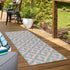 Urban Oasis Rugs Collection Area Rug -  Highrise (Pink and Aqua)