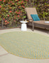 Urban Oasis Rugs Collection Area Rug -  Rooftop (Yellow and Aqua)