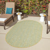 Urban Oasis Rugs Collection Area Rug -  Rooftop (Yellow and Aqua) Oval Yellow and Aqua  lifestyle 21