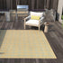 Urban Oasis Rugs Collection Area Rug -  Rooftop (Yellow and Aqua)