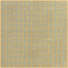 Urban Oasis Rugs Collection Area Rug -  Rooftop (Yellow and Aqua) Square Yellow and Aqua Main