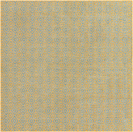 Urban Oasis Rugs Collection Area Rug -  Rooftop (Yellow and Aqua)