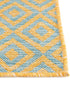 Urban Oasis Rugs Collection Area Rug -  Rooftop (Yellow and Aqua)