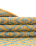 Urban Oasis Rugs Collection Area Rug -  Rooftop (Yellow and Aqua)