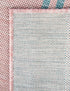 Urban Oasis Rugs Collection Area Rug -  District (Pink and Aqua)