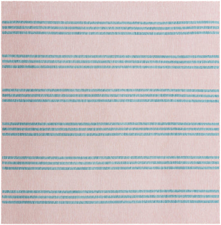 Urban Oasis Rugs Collection Area Rug -  District (Pink and Aqua)