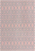 Urban Oasis Rugs Collection Area Rug -  Boulevard (Pink and Aqua)