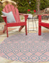 Urban Oasis Rugs Collection Area Rug -  Boulevard (Pink and Aqua)