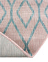 Urban Oasis Rugs Collection Area Rug -  Boulevard (Pink and Aqua)