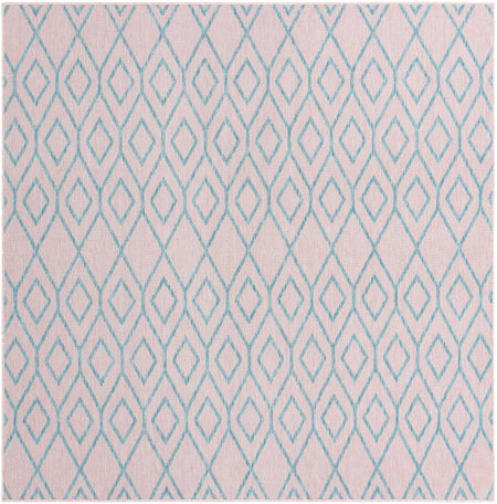 Urban Oasis Rugs Collection Area Rug -  Boulevard (Pink and Aqua)