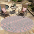 Urban Oasis Rugs Collection Area Rug -  Boulevard (Pink and Aqua)