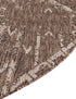 Desert Nomad Terrace Collection Area Rug - Sahara (Brown)