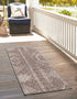 Desert Nomad Terrace Collection Area Rug - Sahara (Brown)