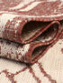 Desert Nomad Terrace Collection Area Rug - Sahara (Rust Red)