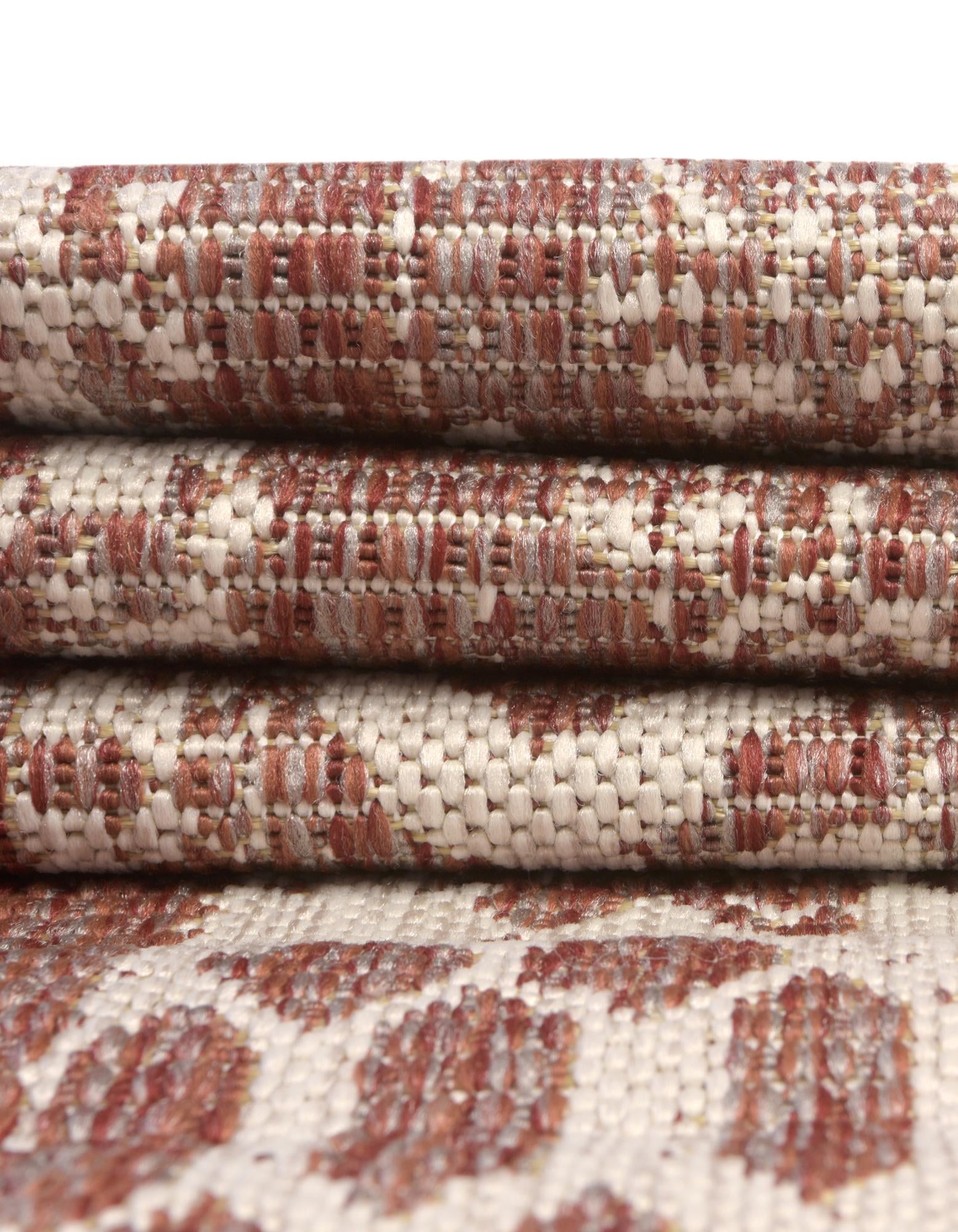 Desert Nomad Terrace Collection Area Rug - Sahara (Rust Red)