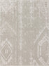 Desert Nomad Terrace Collection Area Rug - Sahara (Gray)