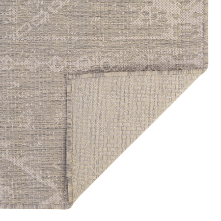 Desert Nomad Terrace Collection Area Rug - Sahara (Gray)