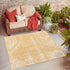 Desert Nomad Terrace Collection Area Rug - Sahara (Yellow)