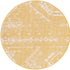 Desert Nomad Terrace Collection Area Rug - Sahara (Yellow)