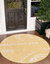 Desert Nomad Terrace Collection Area Rug - Sahara (Yellow)