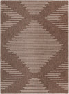 Urban Terrace Collection Area Rug -  Chelsea (Brown) Rectangle Brown Main