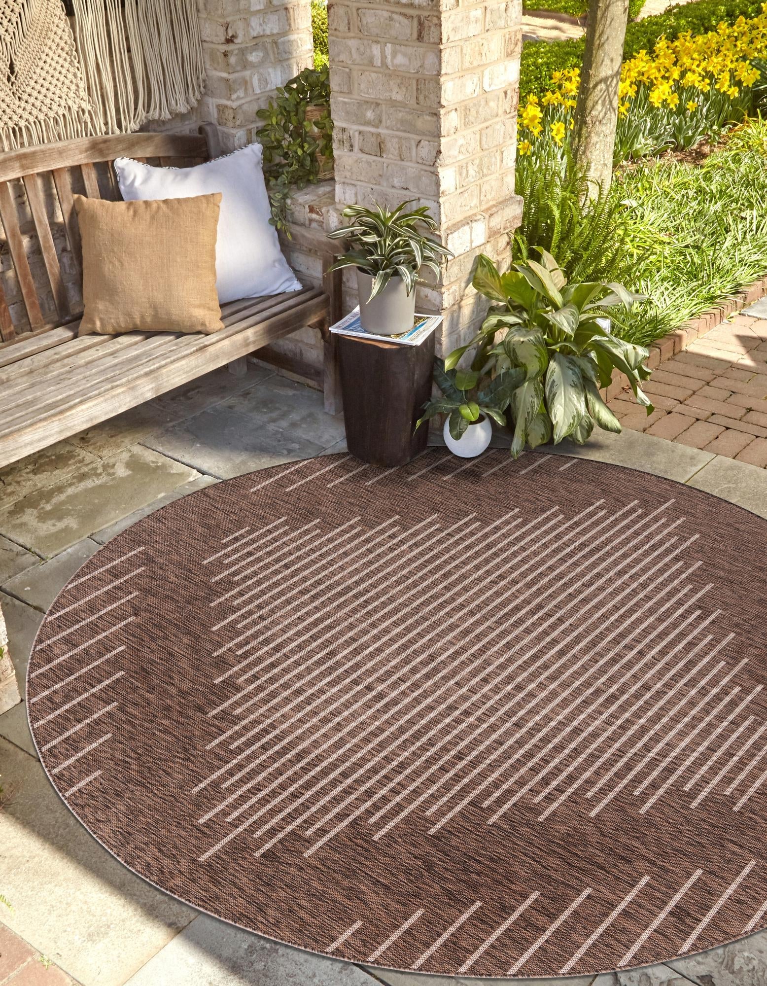 Urban Terrace Collection Area Rug -  Chelsea (Brown)