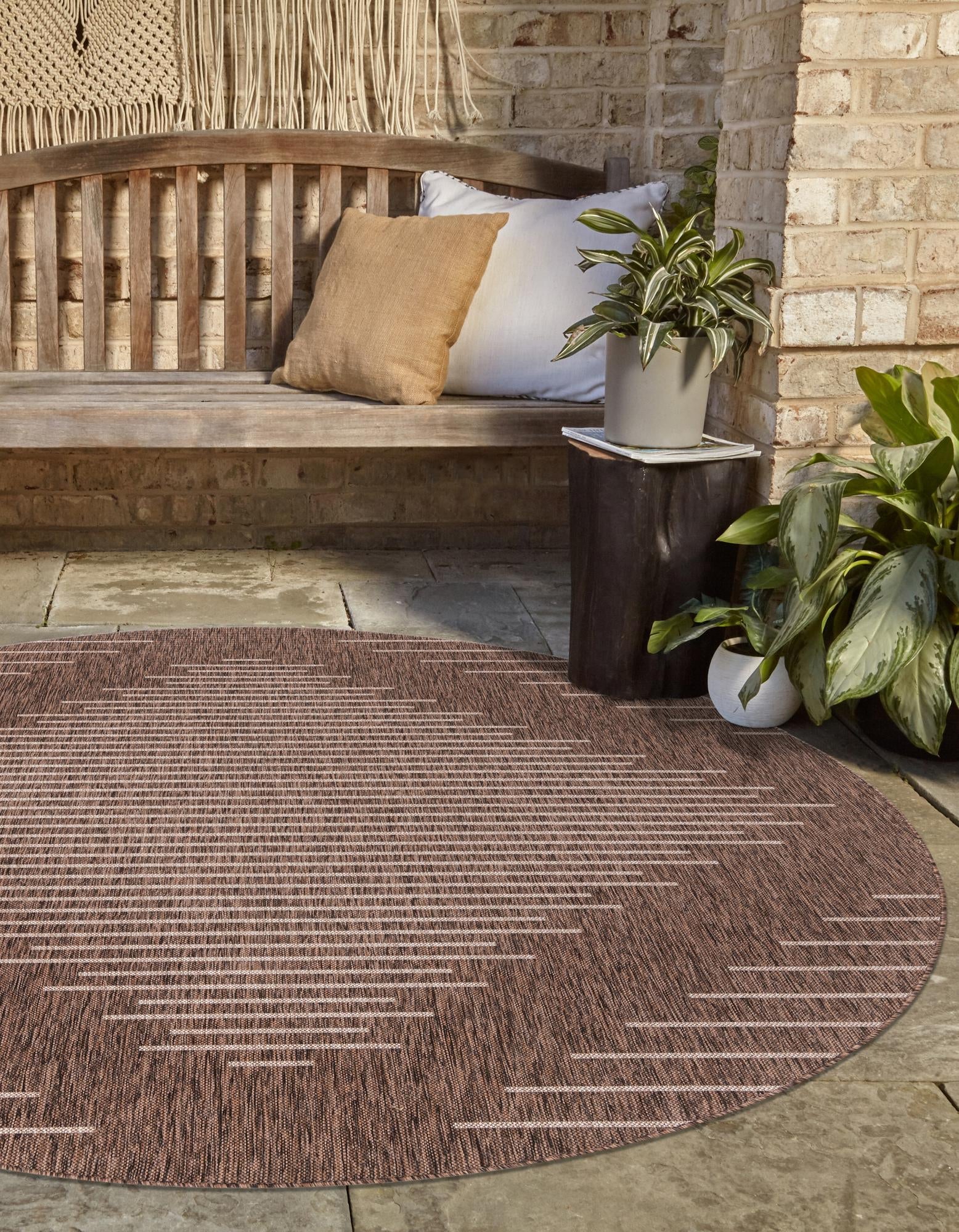 Urban Terrace Collection Area Rug -  Chelsea (Brown)