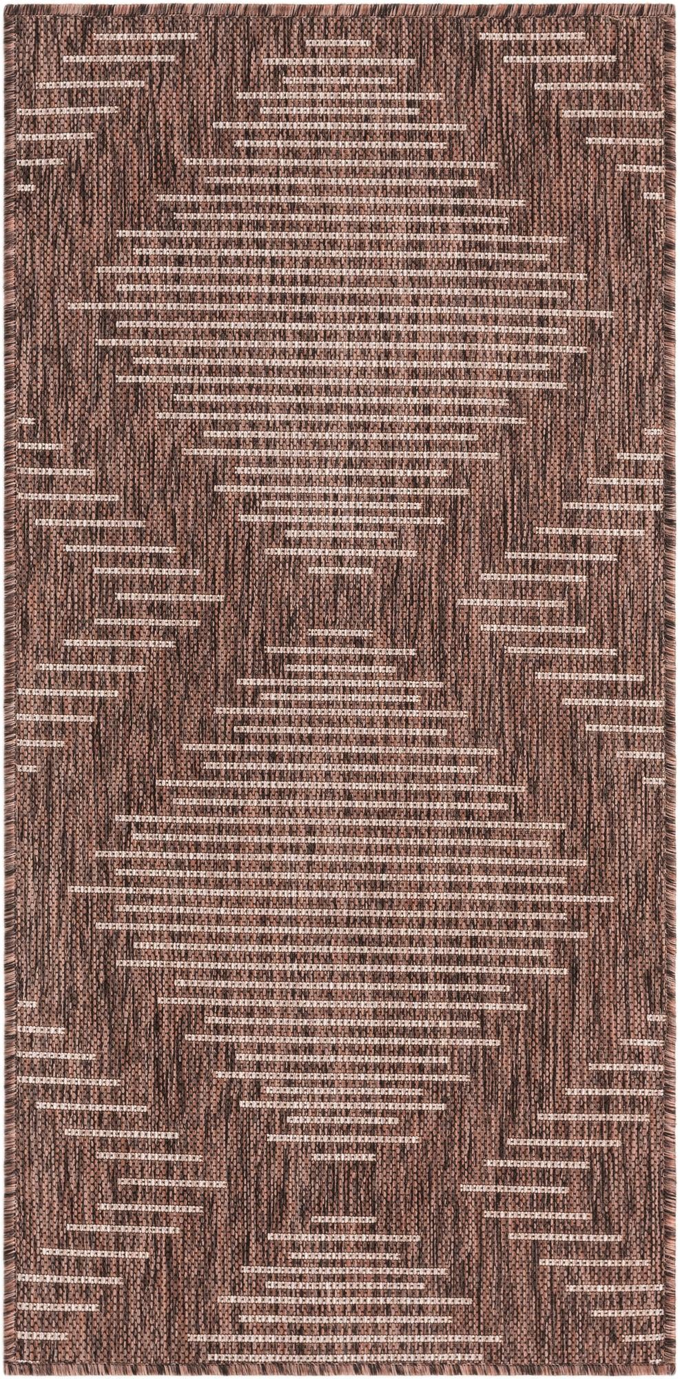 Urban Terrace Collection Area Rug -  Chelsea (Brown)