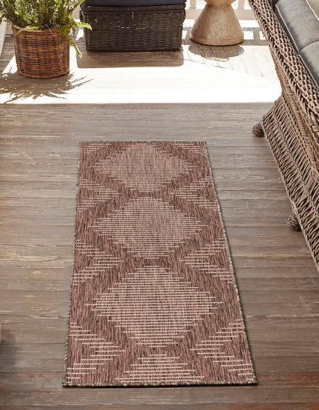 Urban Terrace Collection Area Rug -  Chelsea (Brown)