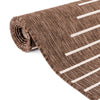 Urban Terrace Collection Area Rug -  Chelsea (Brown) Runner Brown  lifestyle 10