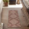 Urban Terrace Collection Area Rug -  Chelsea (Brown) Runner Brown  lifestyle 13