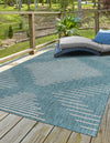 Urban Terrace Collection Area Rug -  Chelsea (Light Aqua) Rectangle Light Aqua  lifestyle 2