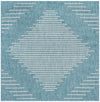 Urban Terrace Collection Area Rug -  Chelsea (Light Aqua) Square Light Aqua Main