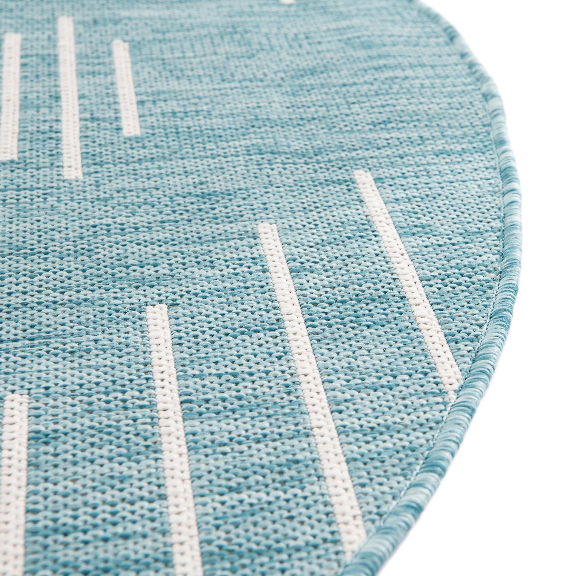 Urban Terrace Collection Area Rug -  Chelsea (Light Aqua)