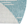 Urban Terrace Collection Area Rug -  Chelsea (Light Aqua) Round Light Aqua  lifestyle 13