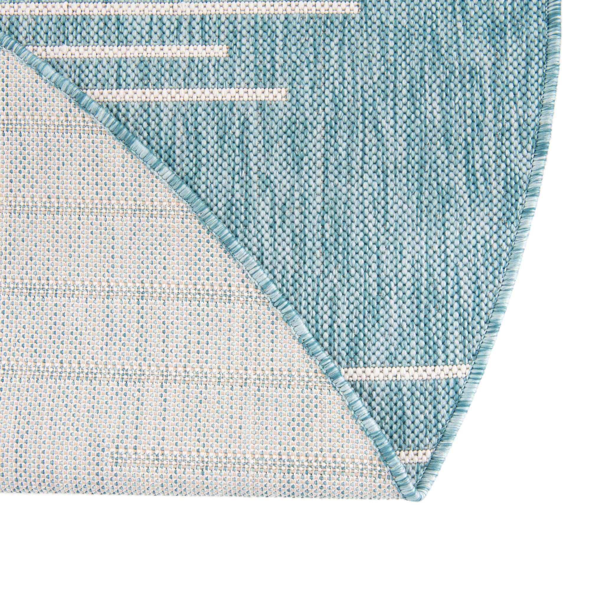 Urban Terrace Collection Area Rug -  Chelsea (Light Aqua)