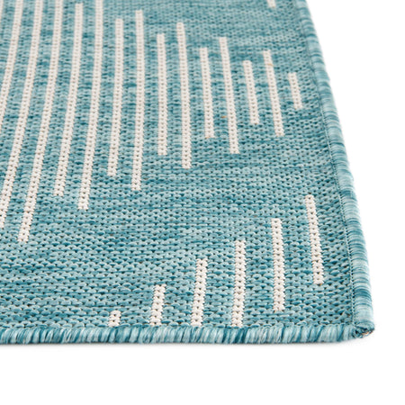 Urban Terrace Collection Area Rug -  Chelsea (Light Aqua)