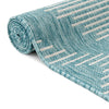 Urban Terrace Collection Area Rug -  Chelsea (Light Aqua) Runner Light Aqua  lifestyle 10