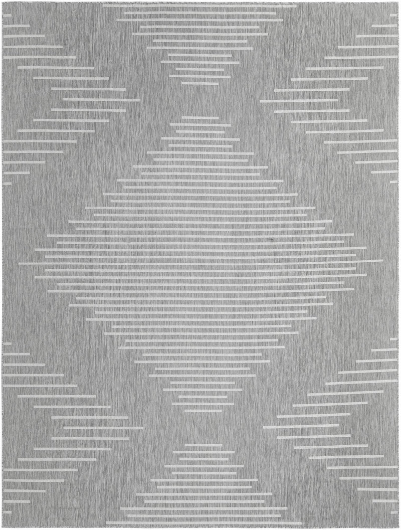 Urban Terrace Collection Area Rug -  Chelsea (Gray) Rectangle Gray Main