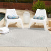 Urban Terrace Collection Area Rug -  Chelsea (Gray) Square Gray  lifestyle 30